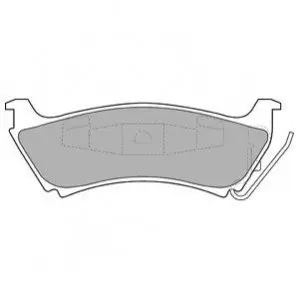 Комплект гальмівних колодок задн, MERCEDES M (W163) 2.3/2.7D/3.2 02.98-06.05 Delphi LP1501