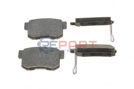 Фото Колодки гальмівні (задні) Honda Accord /Civic/CR-V 90- (Akebono) замінено на 0986494358 Delphi (LP1507) зображення 1