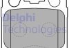 Тормозные колодки, дисковые. Delphi LP1510 (фото 1)