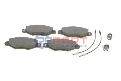 Фото Колодки гальмівні (передні) Renault Kangoo 98- Delphi (LP1519) зображення 1