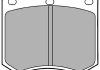 Гальмівні(тормозні) колодки - Delphi LP154 (1451625, 1451626, 1487416)
