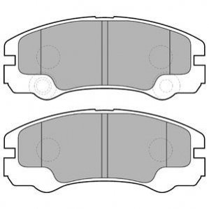 Тормозные колодки Delphi LP1552