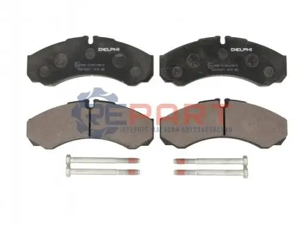 Фото Тормозные колодки, дисковые. Delphi (LP1616) изображение 1