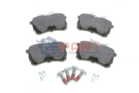 Комплект гальмівних колодок задн, HONDA ACCORD VI, ACCORD VII, JAZZ II TOYOTA COROLLA 1.3-2.4 07.92-10.08 Delphi LP1626 Купити в Україні