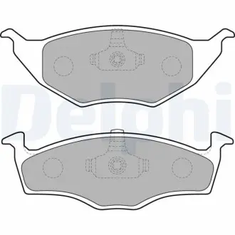 Комплект гальмівних колодок передн, AUDI A2 VW LUPO I 1.2D 07.99-08.05 Delphi LP1675