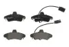 Комплект гальмівних колодок задн, FORD COUGAR, MONDEO II, MONDEO III 1.8-3.0 08.96-03.07 Delphi (LP1683) зображення 1