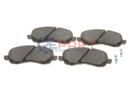 Колодки гальмівні (передні) Citroen C4/Peugeot 4008 12-/Mitsubishi Lancer/Outlander 03-/Jeep/Dodge Delphi LP1684 Купити в Україні