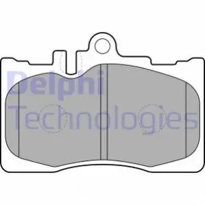 Комплект гальмівних колодок передн, LEXUS LS, RX TOYOTA CELSIOR 3.0/4.3 08.00-08.06 Delphi LP1689 Купити в Україні