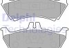 Гальмівні колодки, дискові - Delphi LP1692 (1634200520, 1634201420, 16342O142O)