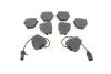 Колодки гальмівні (передні) Audi A4 97-01/A6 97-05/VW Passat B5 00-05/Phaeton 02-08 (+датчики) LP1703