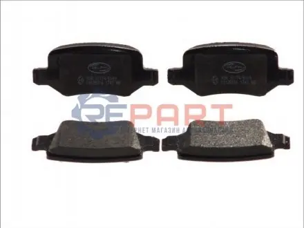 Фото 1 — Колодки гальмівні (задні) MB A-class (W168/W169) 97-12/Vaneo (W414) 02-05 замінено на 0986494023 Delphi (LP1741) Фото Колодки гальмівні (задні) MB A-class (W168/W169) 97-12/Vaneo (W414) 02-05 замінено на 0986494023 Delphi (LP1741) зображення 1