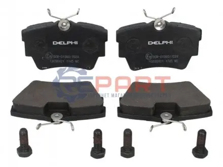 Колодки гальмівні (задні) Renault Trafic II/III/Opel Vivaro/Nissan Primastar 01- Delphi LP1745 Купити в Україні
