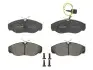 Комплект гальмівних колодок передн, CITROEN JUMPER I FIAT DUCATO PEUGEOT BOXER 1.9D-2.8D 02.94-06.06 Delphi (LP1748) зображення 3