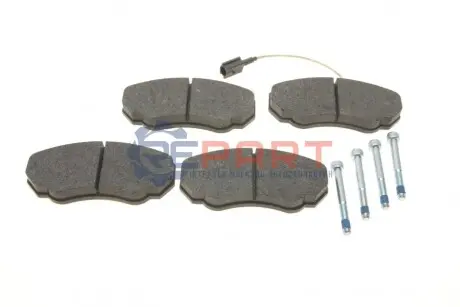 Фото 1 — Колодки гальмівні (передні) Citroen Jumper/Fiat Ducato/Peugeot Boxer 02- (Brembo) (+ датчик) Delphi (LP1750) Фото Колодки гальмівні (передні) Citroen Jumper/Fiat Ducato/Peugeot Boxer 02- (Brembo) (+ датчик) Delphi (LP1750) зображення 1