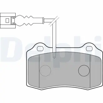 Тормозные колодки Delphi LP1753