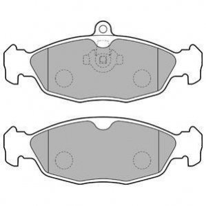 Тормозные колодки, дисковый тормоз.) Delphi LP1755