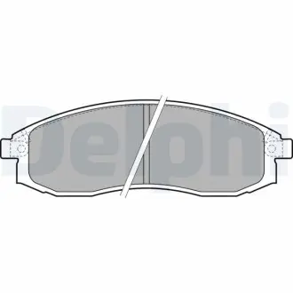 Тормозные колодки Delphi LP1759