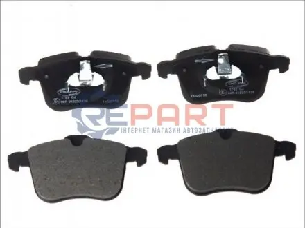 Фото Колодки гальмівні (передні) Opel Vectra C 02-08/Signum 03-08/Saab 9-3 02-15 Delphi (LP1783) зображення 1