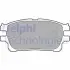 Комплект гальмівних колодок передн, TOYOTA PREVIA II 2.0D/2.4 02.00-02.06 Delphi (LP1784) зображення 1
