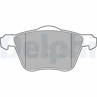 Фото Тормозные колодки Delphi (LP1787) изображение 1