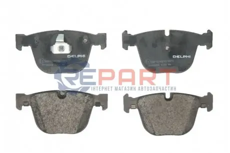 Фото 1 — Колодки гальмівні (задні) BMW 5 (E60/65)/X5 (E70/F15)/X6 (E71/E72) 3.0-4.4 08- Delphi (LP1793) Фото Колодки гальмівні (задні) BMW 5 (E60/65)/X5 (E70/F15)/X6 (E71/E72) 3.0-4.4 08- Delphi (LP1793) зображення 1