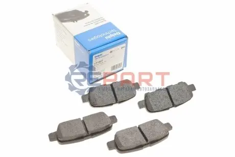 Комплект колодок гальмівних (дискових) (задніх) Nissan Juke/Leaf/Cube 10-/Murano/Teana 08-14/X-Trail/Tiida/Pulsar 13- Delphi LP1807 Купити в Україні