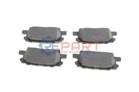 Комплект гальмівних колодок задн, LEXUS RX TOYOTA HARRIER, HIGHLANDER / KLUGER 2.4-3.5 09.00-12.13 Delphi LP1820 Купити в Україні