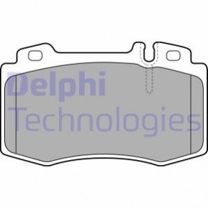 Гальмівні колодки, дискові - (0034205820, 0044200520, 004420052067) Delphi LP1828 (фото 1)