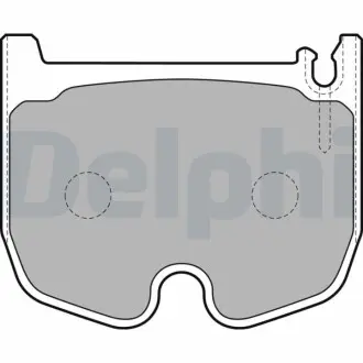 Тормозные колодки, дисковые. Delphi LP1841