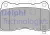 Гальмівні колодки, дискові Delphi LP1858 (фото 1)