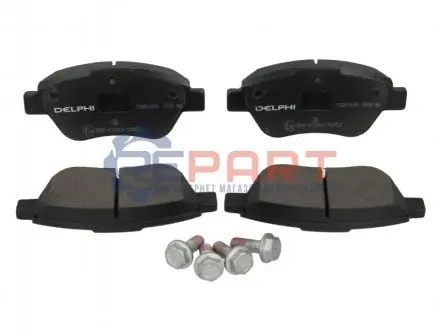 Фото Комплект гальмівних колодок, дискове гальмо Delphi (LP1899) зображення 1