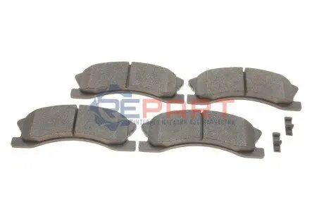 Комплект гальмівних колодок передн, JEEP GRAND CHEROKEE II 2.7D-4.7 10.98-09.05 Delphi LP1906 Купити в Україні
