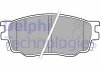 Гальмівні колодки, дискові - Delphi LP1916 (G2YD3328Z, G2YD3323Z, GJYA3323ZA)