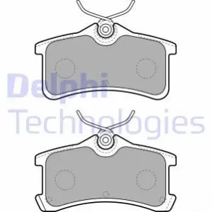 Комплект гальмівних колодок задн, TOYOTA AVENSIS, COROLLA 1.4-2.0D 09.97-02.03 Delphi LP1917 Купити в Україні