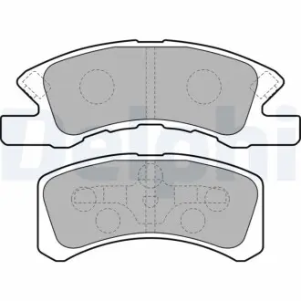 Фото Колодки гальмівні (передні) Mitsubishi Mirage 12- (з датчиком) Delphi (LP1918) зображення 1