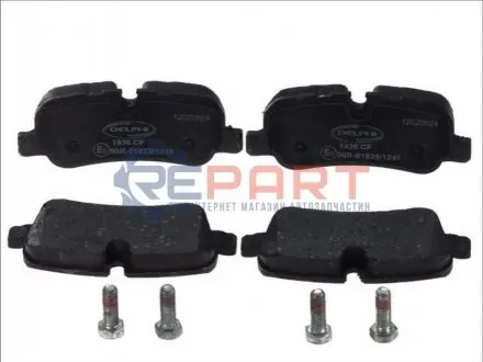 Фото 1 — Тормозные колодки, дисковые. Delphi (LP1936) Фото Тормозные колодки, дисковые. Delphi (LP1936) изображение 1