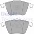 Фото Комплект гальмівних колодок передн, VOLVO C30, C70 II, S40 II, V40, V50 CADILLAC BLS FORD FOCUS II OPEL SIGNUM, VECTRA C, VECTRA C GTS SAAB 9-3, 9-3X 1.5-2.8 08.03 Delphi (LP1943) зображення 1