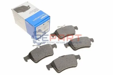 Комплект гальмівних колодок (задніх) Citroen C5/Ford C-Max 07-/Focus/Connect 04-13/Renault Laguna 07-15/Volvo Delphi LP1958 Купити в Україні