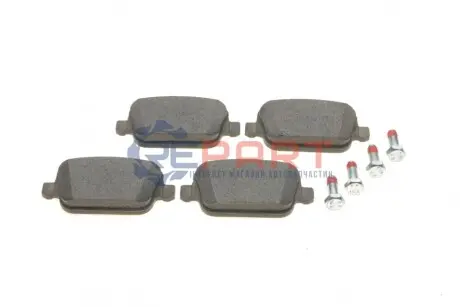Комплект гальмівних колодок задн, VOLVO S80 II, V70 III, XC70 II FORD FOCUS II, GALAXY II, GALAXY MK II, KUGA I, MONDEO IV, S-MAX LAND ROVER FREELANDER 2 1.6-4.4 10.05-12.16 Delphi LP1969 Купити в Україні