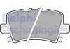 Гальмівні колодки, дискові - Delphi LP1971 (43022SMGE00, 43022SMGE01, 43022SMGE02)