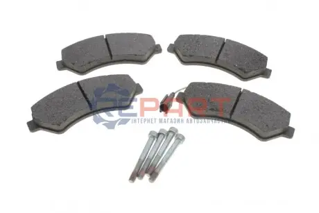 Фото 1 — Колодки гальмівні (передні) Citroen Jumper/Fiat Ducato/Peugeot Boxer 06- (+датчик) Delphi (LP1993) Фото Колодки гальмівні (передні) Citroen Jumper/Fiat Ducato/Peugeot Boxer 06- (+датчик) Delphi (LP1993) зображення 1