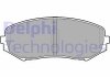 Гальмівні колодки, дискові - Delphi LP2001 (5520065J01, 5520065J10, 5520065J00)