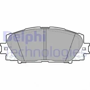 Комплект гальмівних колодок передн, GREAT WALL VOLEEX C20R TOYOTA ALLION II, PREMIO, YARIS, YARIS / VIOS 1.0-1.8 01.05 Delphi LP2006 Купити в Україні
