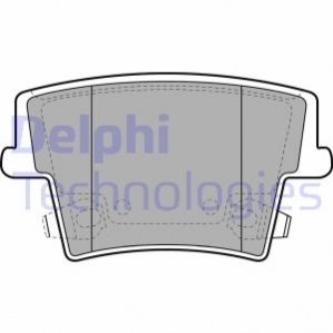 Гальмівні колодки, дискові - (K05139191AA, K05142561AA, K05142561AB) Delphi LP2035 (фото 1)