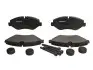Комплект гальмівних колодок, дискове гальмо LP2039