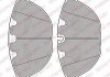 Гальмівні колодки, дискове гальмо (набір) - Delphi LP2041 (34112284O65, 34112284065, C2D38O1)