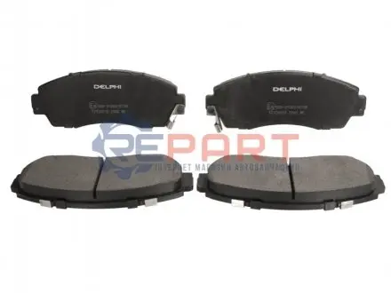 Комплект гальмівних колодок передн, HONDA CROSSTOUR I, CR-V II, CR-V III, CR-V IV, CR-V V, ODYSSEY SUBARU LEGACY VI 1.5-3.6 09.01 Delphi LP2046 Купити в Україні