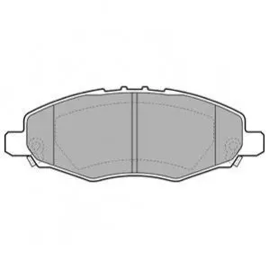 Комплект гальмівних колодок передн, TOYOTA HILUX VI, HILUX VII 2.5D/3.0D 11.01-09.15 Delphi LP2059 Купити в Україні