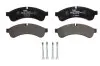 Фото Комплект гальмівних колодок задн BREMBO IVECO DAILY IV, DAILY V, DAILY VI 550002E-F1CGL411C 05.06 Delphi (LP2063) зображення 1
