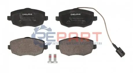Тормозные колодки, дисковые. Delphi LP2064